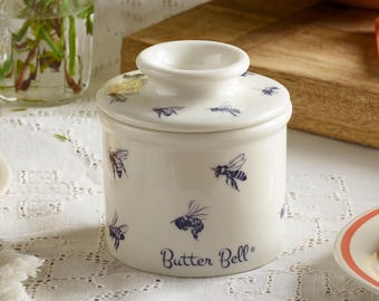 Honey Bee Butter Bell® Crock – French Ceramic Butter Keeper by L. Tremain