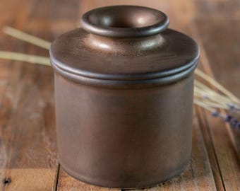 Matte Bronze Butter Bell® Crock – French Ceramic Keeper
