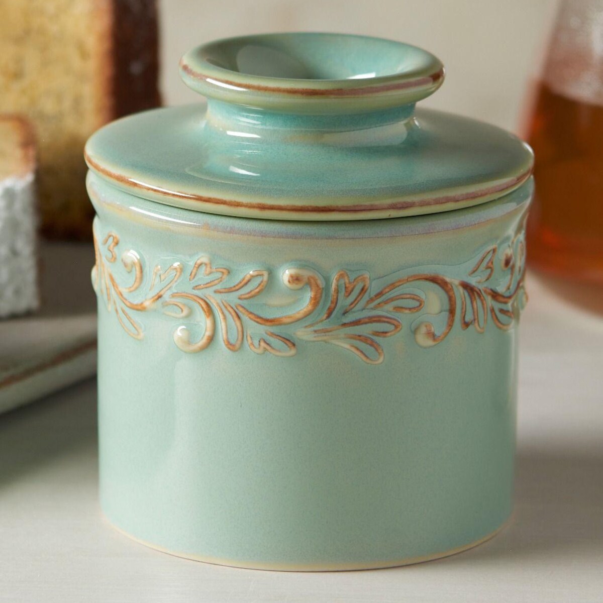 Sea Spray Antique Butter Bell® Crock – French Ceramic Butter Keeper by L. Tremain - Etsy