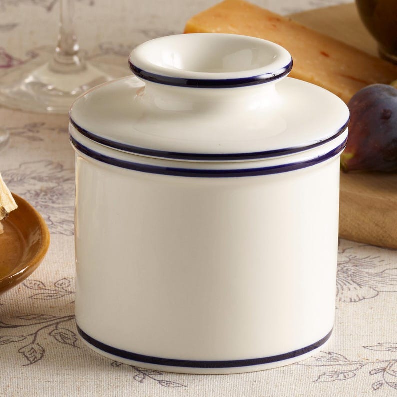 Le Bistro Butter Bell® Crock – Classic French Ceramic Butter Keeper by L. Tremain