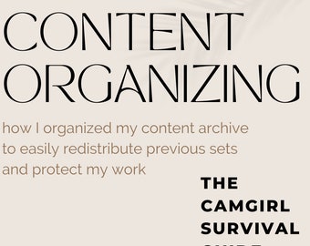 My Content Organization System for ONLYFANS