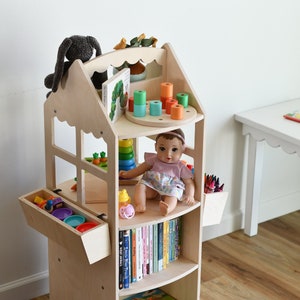 Rotating BookShelf, Dollhouse style rotating bookcase