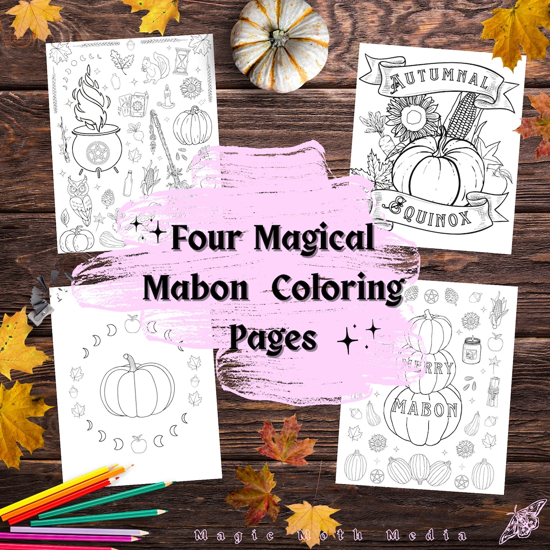 Mabon Coloring Pages Four Page - Il 1080xN.5251360224 Bpp4 