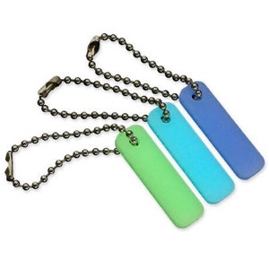 GlowDaddy HyperGlow GLOW MARKERS Glow In The Dark Markers, Keychain Fob, Camping Gear, Emergency, survival tag pendant bag charm