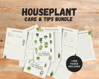 Plant Profile Card Plant Care Journal Printable Houseplants Planner Plant Care Cards Plant Labels Indoor Printable Plant Care Instructions