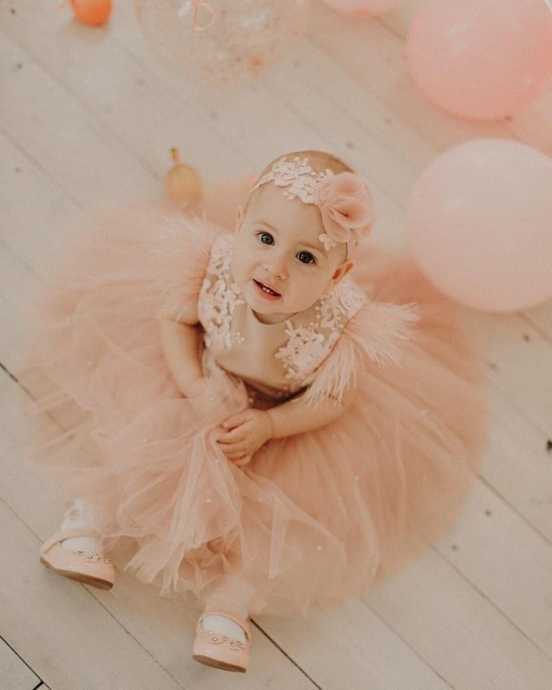 First Birthday Dress, 1st Birthday Dres , Baby Girl Birthday Dress ...