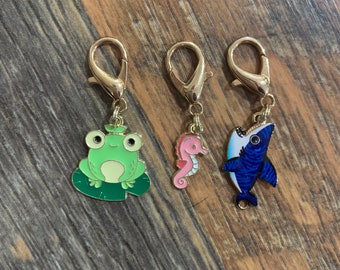 Horse Bridle Charms - Frog, Seahorse, Shark, Jaws