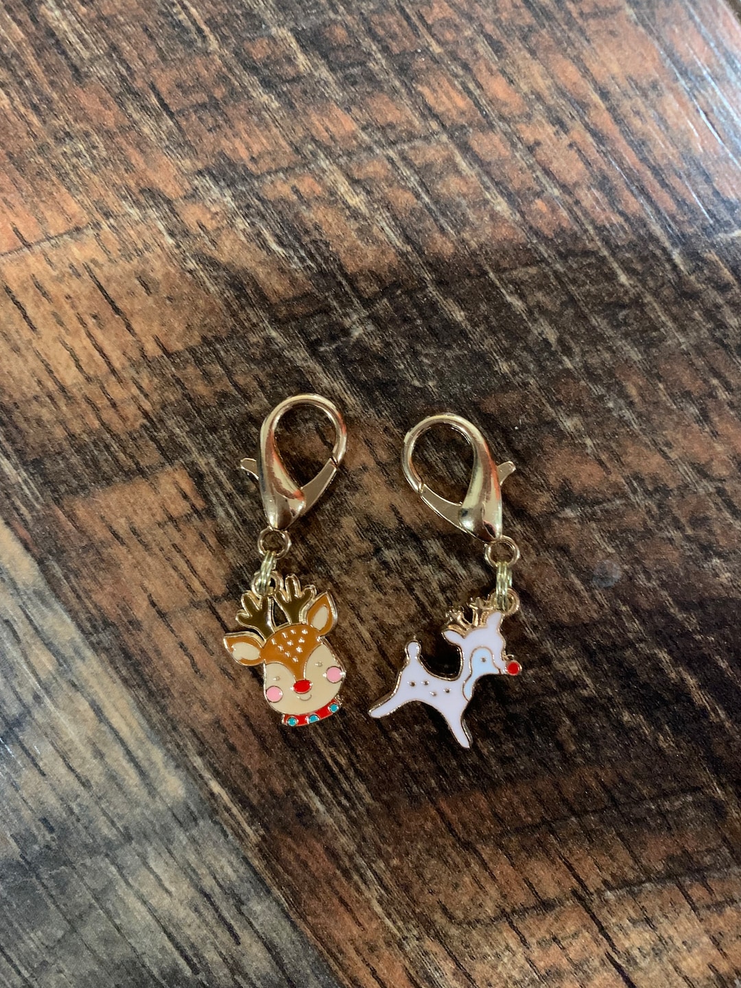 Horse Bridle Charms Christmas Reindeer Etsy