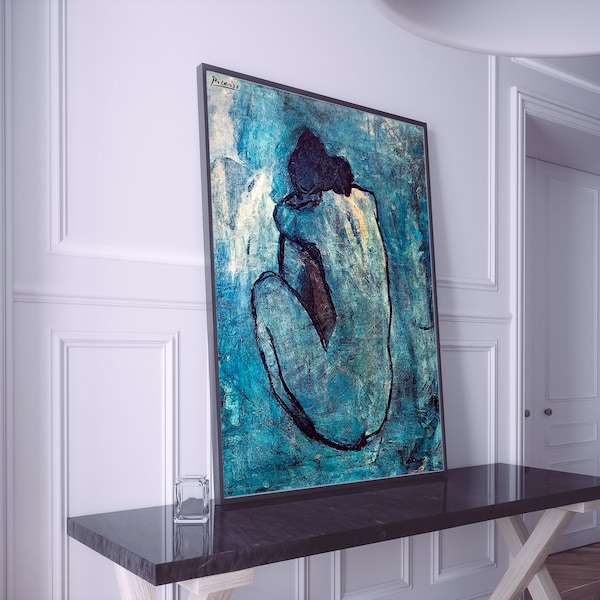 Enaked Naked Woman Painting - Etsy