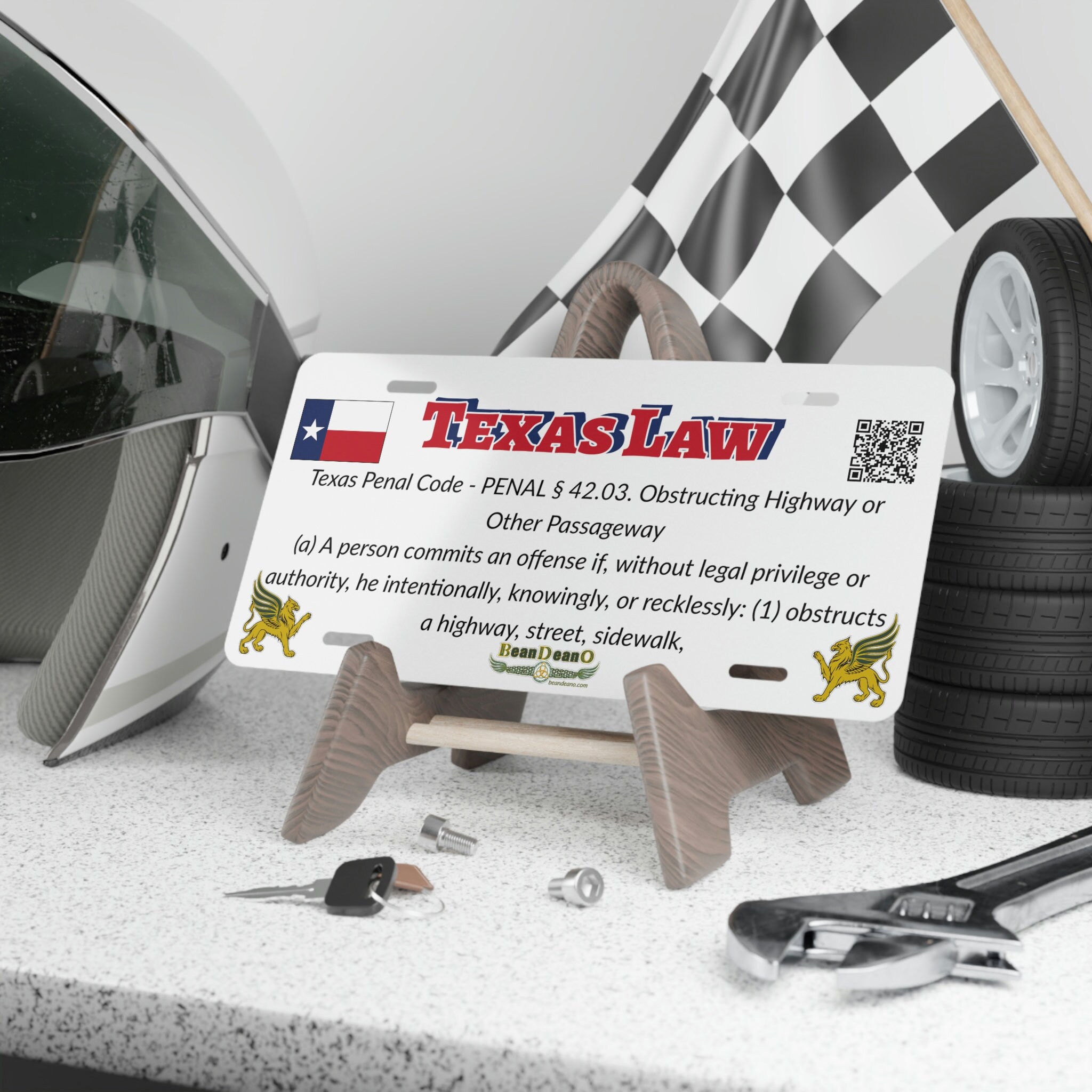 Texas License Plate, Vanity Plate, Beandeano, Laws, Sticker, Election