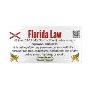 Florida,  Florida License plate, Vanity Plate, BeanDeanO, Laws, Sticker, Election, Presidential Election, automotive, State, License plate