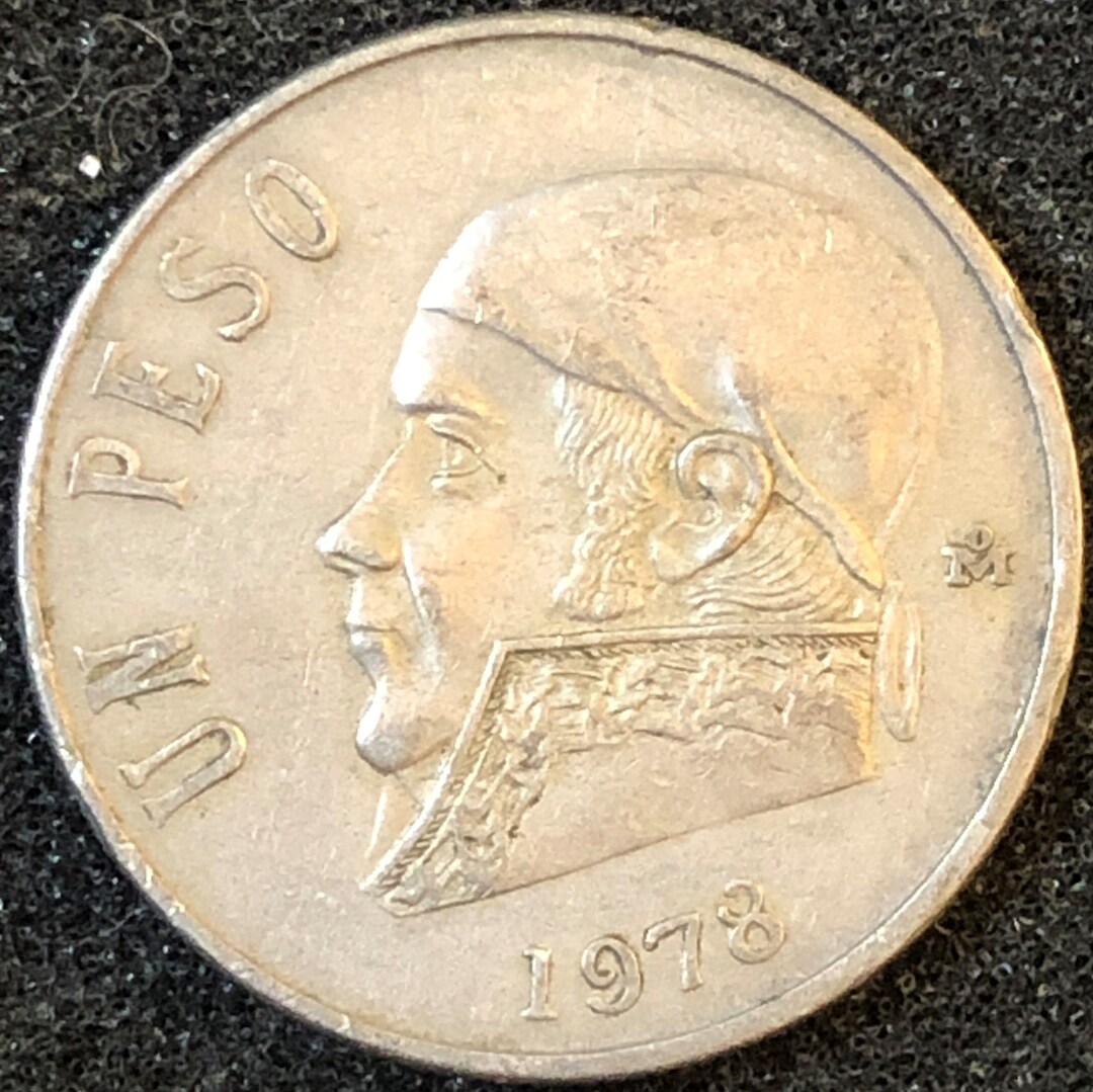 Open 8 1978 Mexican Un 1 Peso Coin Excellent Etsy open-8-1978-mexican-un-1-peso-coin-excellent-etsy