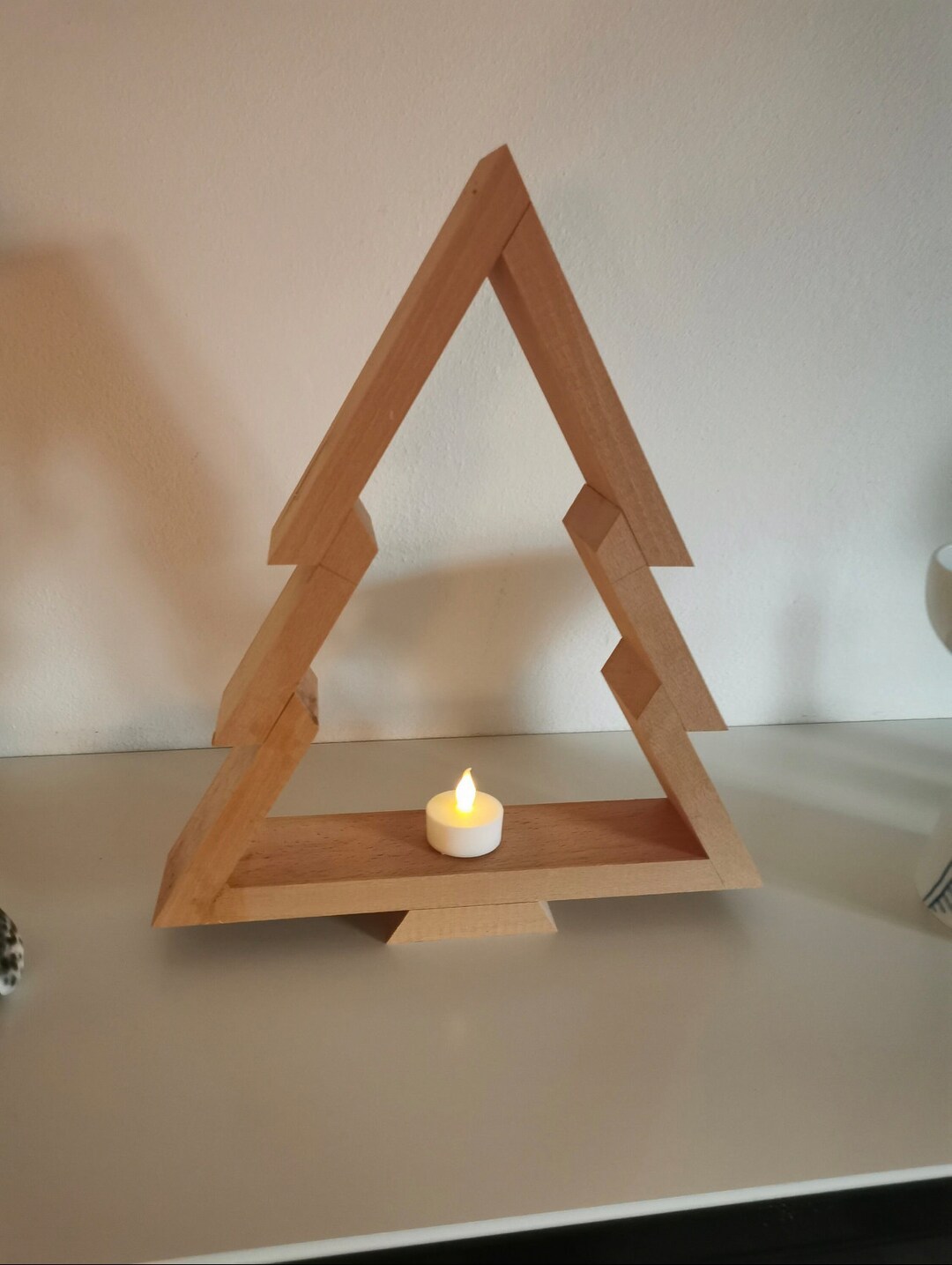 Wood Christmas Tree Etsy