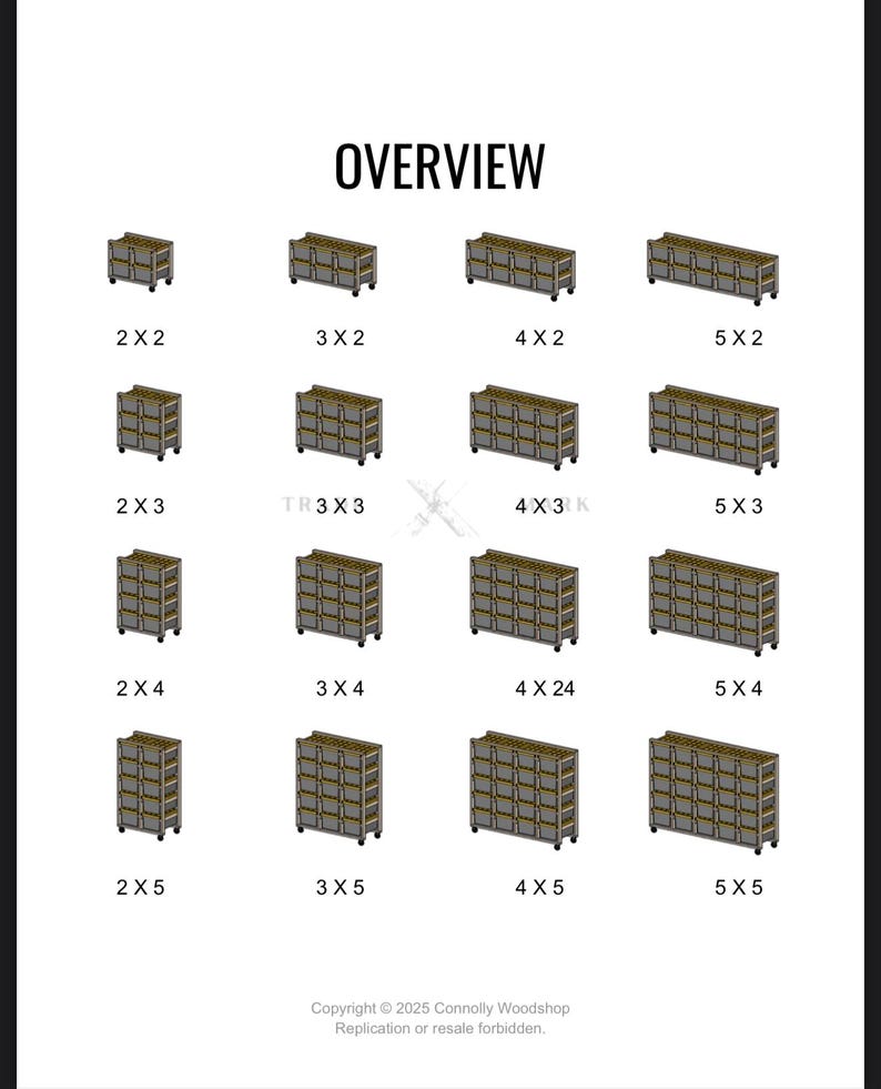 Tote Rack Storage Plans, Basement Organizer, Organization Storage Rack ...