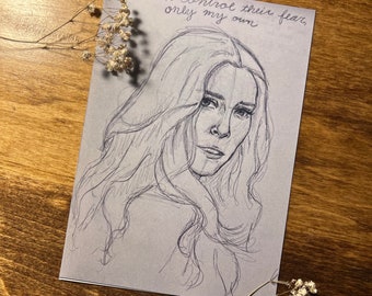 Sorcière écarlate - Wanda Maximoff Impression artistique