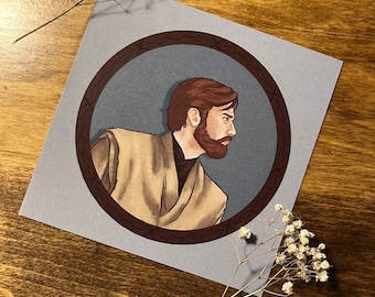 Stampa artistica di Obi-Wan Kenobi