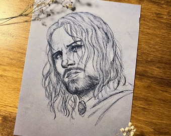 Aragorn Art Print