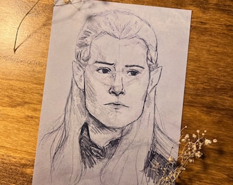 Legolas Kunstdruck