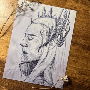 The Elven King Art Print