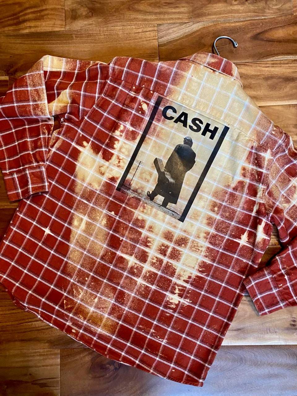 Levis Distressed Flannel Shirt Johnny Cash Flannel Shirt - Etsy Hong Kong