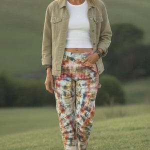 Dickies tie dye Utility pants, 30X32, Ice Dyed carpenter pants