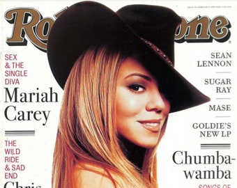 Vintage Rolling Stone Amerikanisches Magazin Februar 1998 - PDF Digitaler Download Datei - Mariah Carey, Sting, Jack Nicholson, Chumbawamba