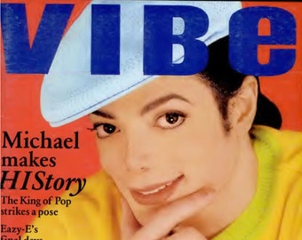 Vintage Vibe Magazine Juni Juli 1995 - PDF Digitale Download Datei - Michael Jackson, The Notorious B.I.G., Bönz Malone, eazy-e, Wu-Tang Clan