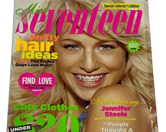 Vintage Seventeen Magazine August 1989 - 80s Fashion and