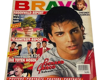 vintage Bravo Germany Music Magazine mai 1991, fichier PDF à téléchargement numérique - Sting, Madonna, Rolling Stones, George Michael, Chesney Hawkes