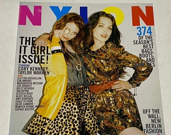 Vintage Nylon American Magazine Magazine October 2004 - PDF Digital Download File, Cory Kennedy,Taylor Warren,Berlin Fashion, Ishle Yi Park