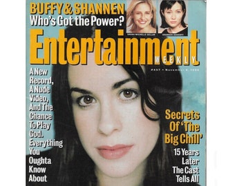 Vintage Entertainment Weekly Magazine November 1998 - PDF Digital Download File - Alanis Morrissette, Sarah Michelle Gellar, Shannon Doherty