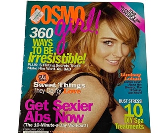Vintage CosmoGirl Women Magazine DEC JAN 2004 2005,Jessica