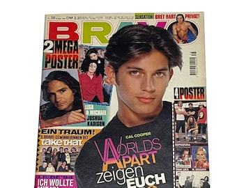 Vintage Bravo German Music Magazine September 1994,Soundgarden,True Lies Poster,Bret Hitman Hart, Roxette, Baywatch, Sebastian Krumbiegel,