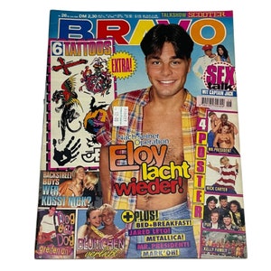 Vintage Bravo Musik Magazin JUNI 1996,Eloy De Jong,Jared Leto, Blumchen, Backstreet Boys, Mark Oh, Metallica, The Cure, 2 Unlimited