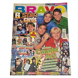 Rivista musicale Vintage Bravo Germania, MARZO 1997, Colto sul fatto, Toni Braxton, The Devil's Own - Harrison Ford e Brad Pitt, Mel B, 2PAC