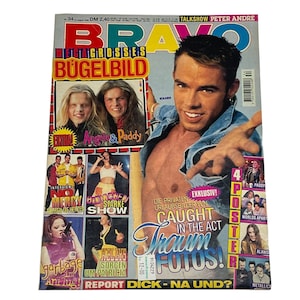 Vintage Bravo deutsches Musik Magazin August 1996,No Mercy,Patricia Kelly, Garbage, patrica kelly, Peter Andre, Garbage, Benjamin Boyce
