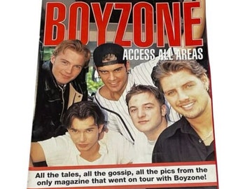 Vintage Smash Hits UK Magazine - Special Edition - PDF Digital Download File - Boyzone Arena Tour 1996