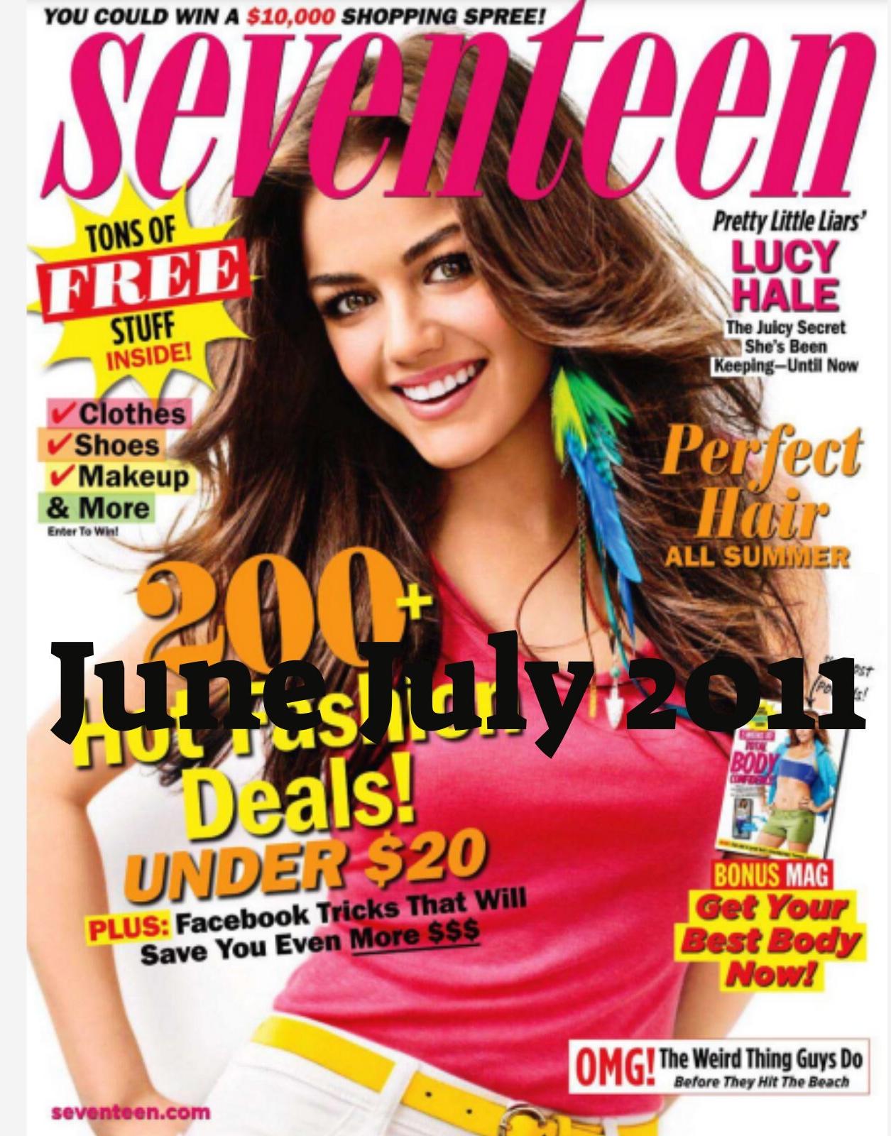 印象のデザイン 2000s July June Magazine Seventeen Vintage - Digital PDF 女性情報誌