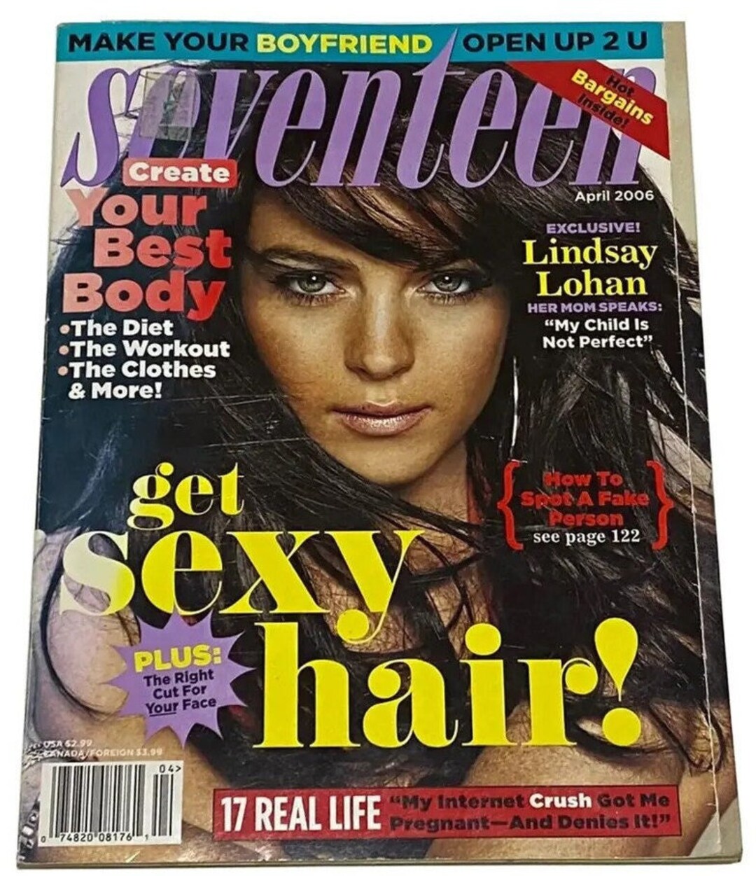 激レア！Seventeen  models 2015 Perfect Book Seventeen Feat. Fergie - June 2007, Vol. 66, No. 6 - FREE