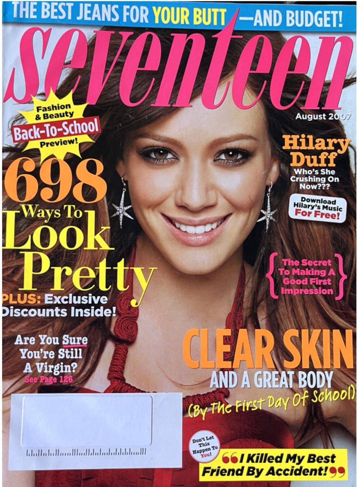激レア！Seventeen  models 2015 Perfect Book Seventeen Feat. Fergie - June 2007, Vol. 66, No. 6 - FREE