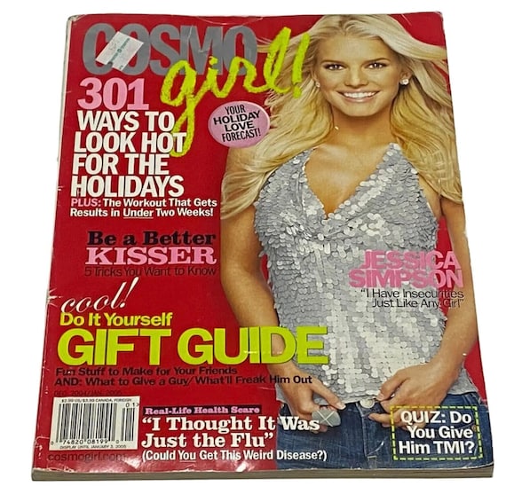 Vintage Cosmogirl Women Magazine December 2004 January 2005