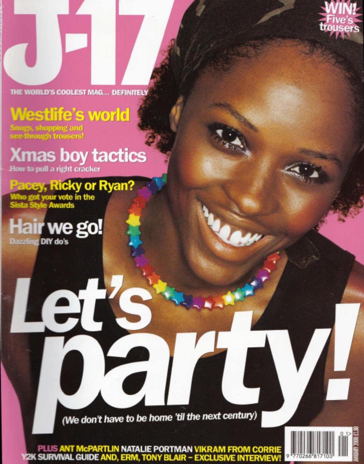 Vintage J-17 Just Seventeen Magazine January 2000 - PDF