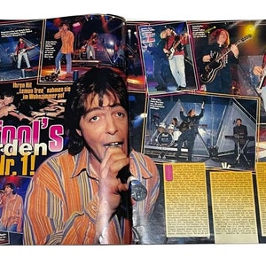 Vintage Bravo German Music Magazine MARCH 1996,Masterboy,Fools Garden,Sepultura,Take That,Kelly Family,Die Toten Hosen, Backstreet Boys image 9
