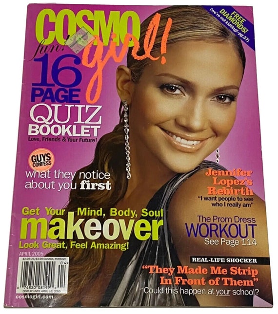 Vintage Cosmogirl Women Magazine April 2004 - PDF Digital