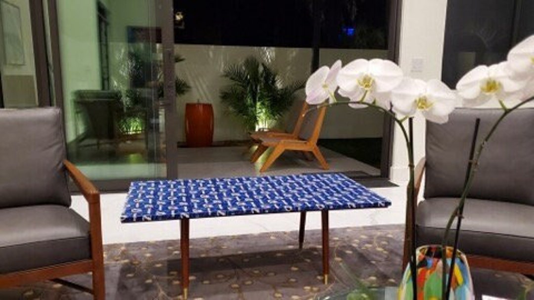 Unique Handcrafted Sports Team Coffee Table Etsy