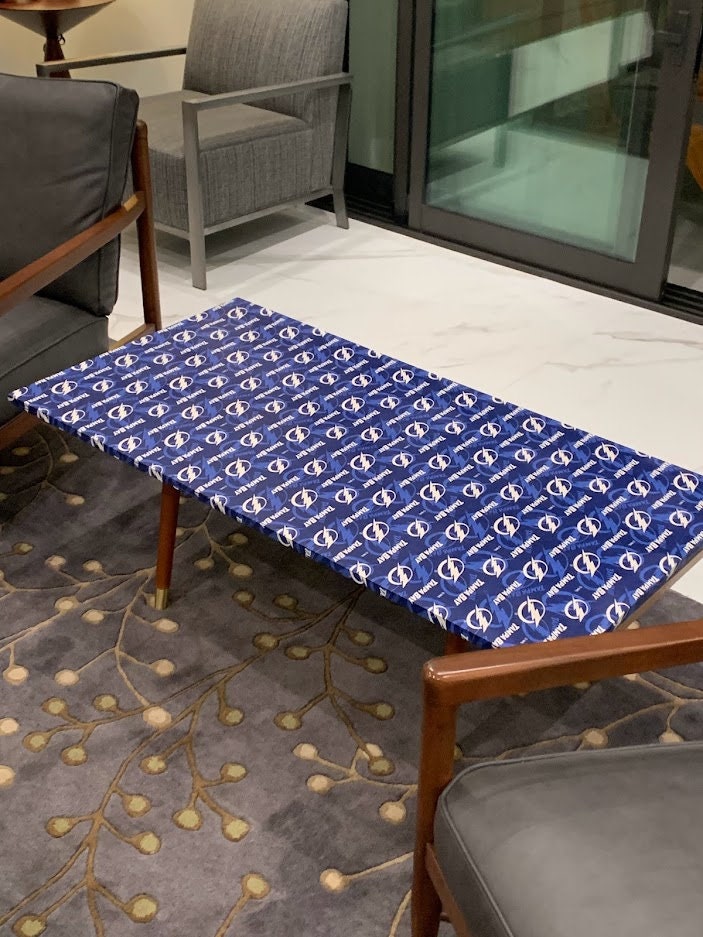 Unique Handcrafted Sports Team Coffee Table Etsy