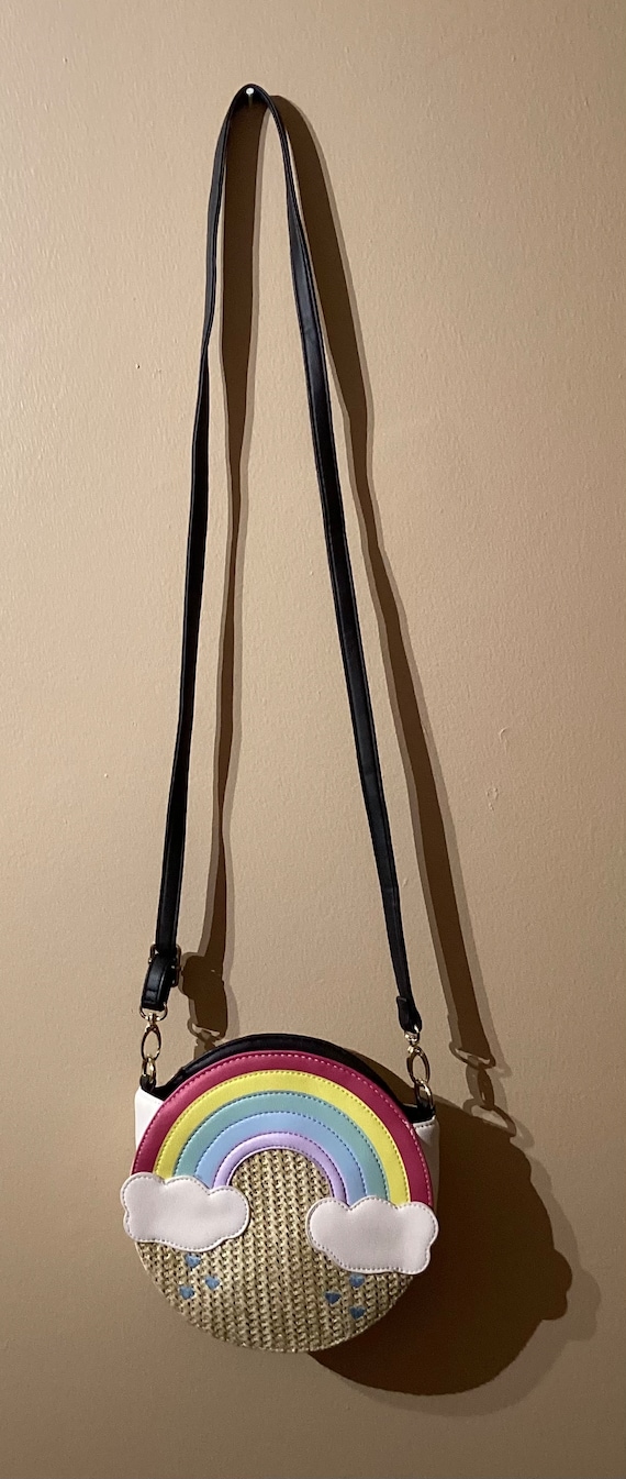 Betsey Johnson Rainbow Crossbody Gem