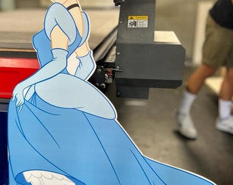 Princess or Custom Foamboard cutouts next day delivery perfect for party & balloon decorations best quality+ price