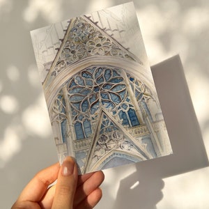 Carte de la Sainte Chapelle de Vincennes