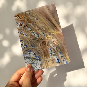 Carte des Vitraux de la Sainte Chapelle de Vincennes